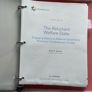 Empowerment Series: The Reluctant Welfare State 9th Edition.